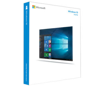 Emballage original de vente au détail de maison de Microsoft Windows 10 de logiciel