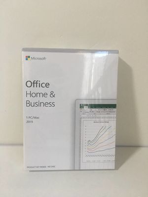DVD/maison et affaires de Microsoft Office 2019 emballage de carte