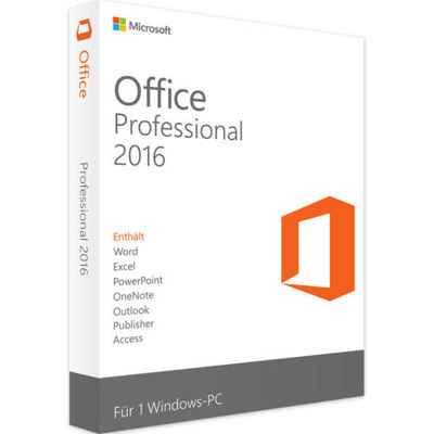 Professionnel de emballage au détail original de Microsoft Office 2016