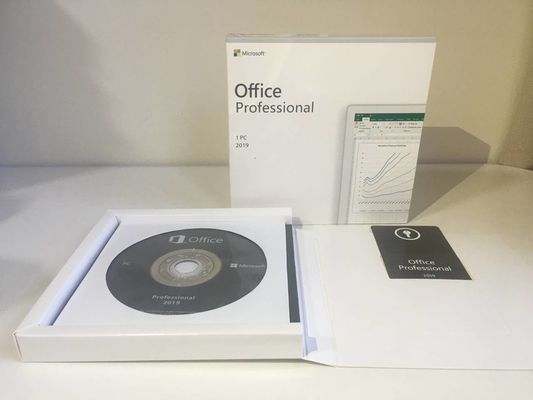Clé au détail professionnelle de Microsoft Office 2019 rapides de la livraison