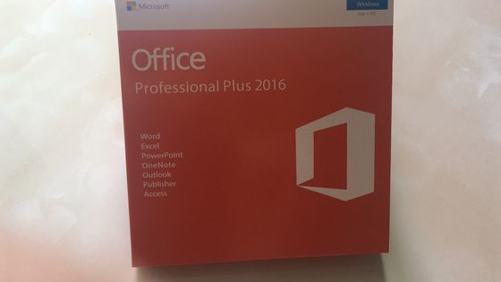 Professionnel anglais de Microsoft Office 2016 de PC de la version 1 plus le DVD