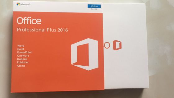 Activation en ligne 1pc Microsoft Office 2016 pro plus la carte de DVD