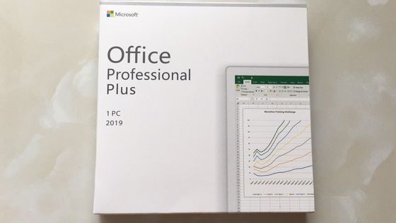 Paquet 1pc principal au détail de Microsoft Office 2019 en ligne d'activation de 100% pro