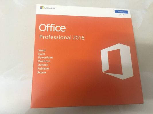 Maison de Windows Microsoft Office 2016 et emballage de détail d'affaires