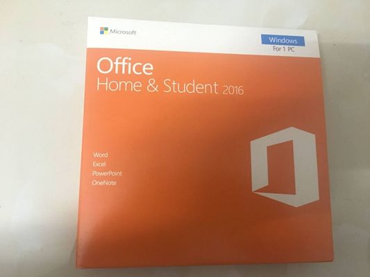 1pc emballent Microsoft Office 2016 à la maison et l'étudiant Retail Key
